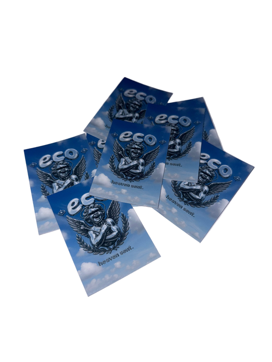 ‘heaven sent.’ limited edition stickers (2 pack)